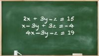 Systems of 3 Linear Equations