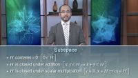 Subspaces: Special Subsets to Look For